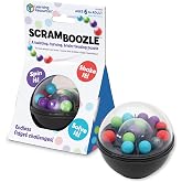 Learning Resources Scramboozle Puzzle Ball | 3D Brain Teaser Puzzles for Kids and Adults, Puzzles for Teens, Problem Solving Puzzle Games, Travel Games, Fidget Toys