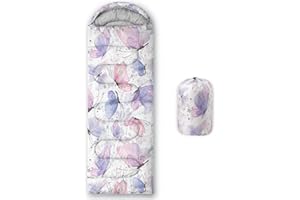 Smell Sunshine Kids Sleeping Bag for Boys Girls,3D Basketball Print-Lightweight Warm Portable Outdoor Indoor-Waterproof Cold Weather Resistant Sleeping Bag for Camping Hiking