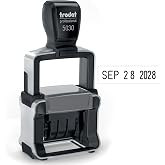Trodat 5030 Professional 4.0 Date Only Stamp, Self Inking, Impression Size 1-5/8&rdquo; x 3/8&rdquo; (Black)