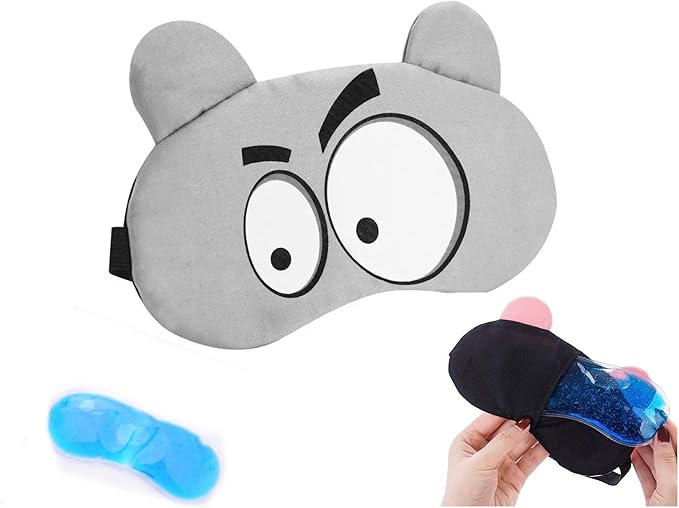 Sleep Mask Kids/Kids Sleep Mask with Cool Bag Made of Quality Cotton