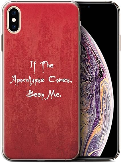 Stuff4 Coque De Coque Pour Apple Iphone Xs Max Citation Apocalypse Design Tueur Vampire Collection Amazon Fr Informatique