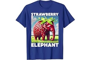 YHNNH Strawberry Elephant Italian Brainrot Meme Shirt for Kids T-Shirt