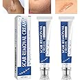 Scar Cream,Silicone Scar Gel,Scar Removal Cream,Scar Silicone Gel,Scar Gel,Scar Cream for Surgical Scars,Stretch Marks and Keloid Bump (2pcs)