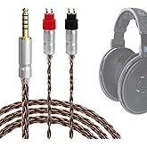 Geekria Apollo Upgrade Audio Cable Compatible with Sennheiser HD 600, HD 650, HD 660S2, HD 6XX Headphones, 4.4mm to 2Pin Repl