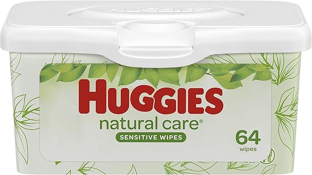 Huggies Natural Care Baby Wipes, Tub, Fragrance Free 64 ea: Amazon ...
