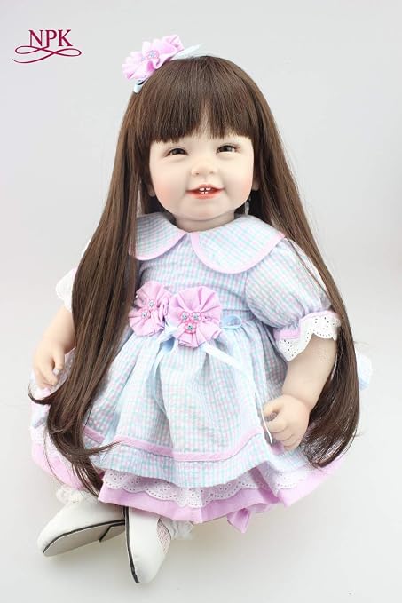 Amazon Com Npk Reborn Dolls Npk Reborn Baby Doll With Long Hair