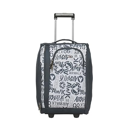 BagsRUs Polyester 21 cms Grey Softsided Cabin Luggage (ca106fgr)