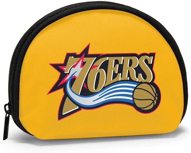 Amazon 76ers おしゃれ レディース メンズ 小銭入れ 人気 多機能 小物入れポーチバン 化粧品袋 財布 携帯に便利であるミニゼロ財布 プレゼント 財布