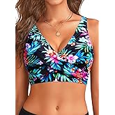 Women Underwire Bikini Top - Push Up Bathing Suit Top Large Bust Swim Top 2025 Swimsuit Top