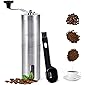 SeienvSievd Manual Coffee Grinder with Ceramic Burr Grind and Brushed Stainless Steel - Adjustable Coarseness and…