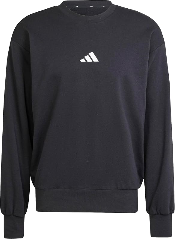 Uomo Essentials FEELCOZY Sweatshirt Francês de Terror, Preto/Branco, L