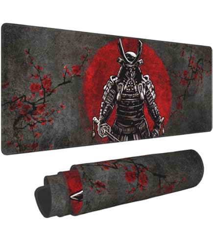 Amazon.com: Japanese Samurai Red and Black Katana Bushido Gaming