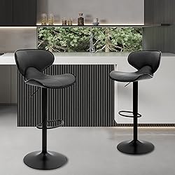 CangLong Swivel Adjustable Barstool, Counter Height