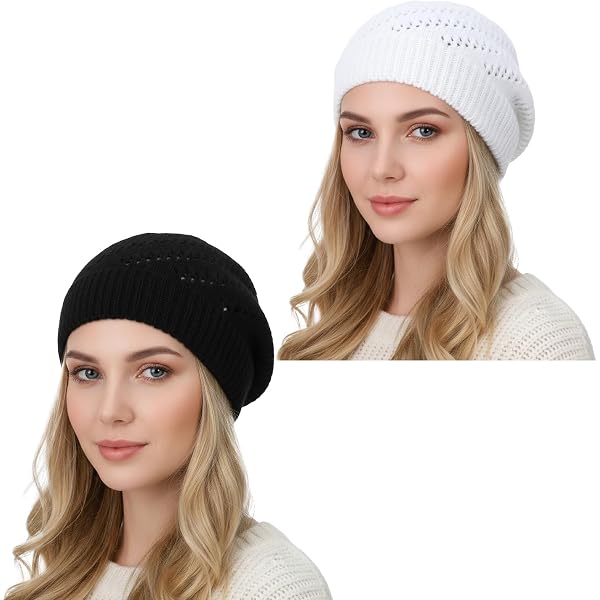 9546 Byos Women’s Chic Cutout Lace Diamond Knit Lightweight Slouchy Crochet BYOS Women main image 3