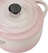 Le Creuset Stoneware Petite Round Casserole 0.25 L Shell Pink 71901107770100 view 4