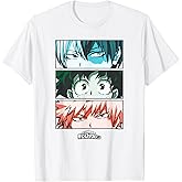 My Hero Academia Todoroki Deku Bakugo Eyes Anime T-Shirt