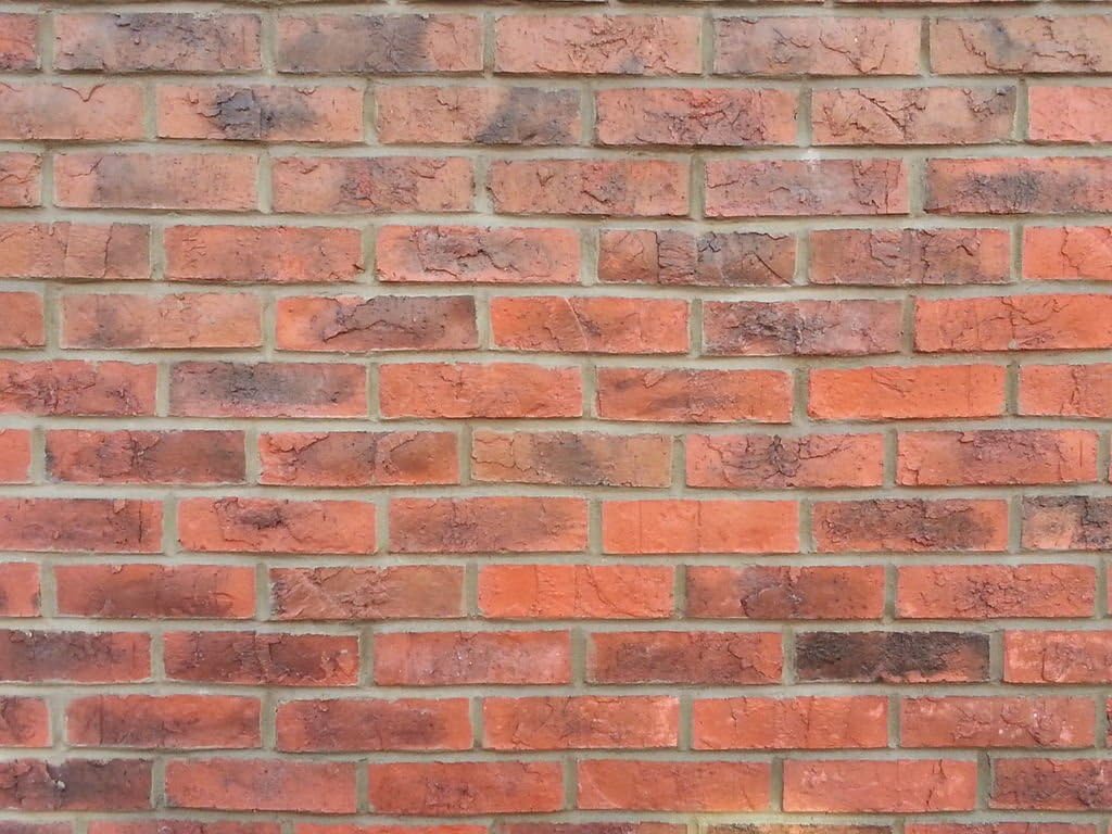Red Blend Straight Edged Cast Brick Slips - Mixed Red- Corner Pistols - Box - 0.5 Linear Meters (7 Per Box)