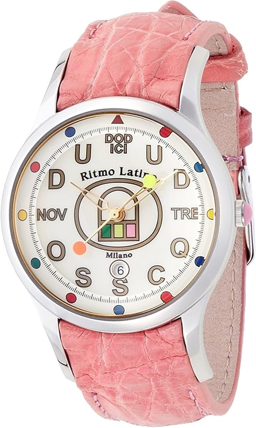 RITMO LATINO watch FINO F20DB regular size white crocodile