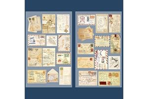 4 Sheets Vintage Gold Foil Letter Stickers - Waterproof PET Decals for Journals, Scrapbooks & DIY Projects (24 Unique Designs