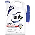 Roundup Weed and Grass Killer4 with Trigger Sprayer, Use in and Around Flower Beds, Trees, and Driveways, 1 gal.