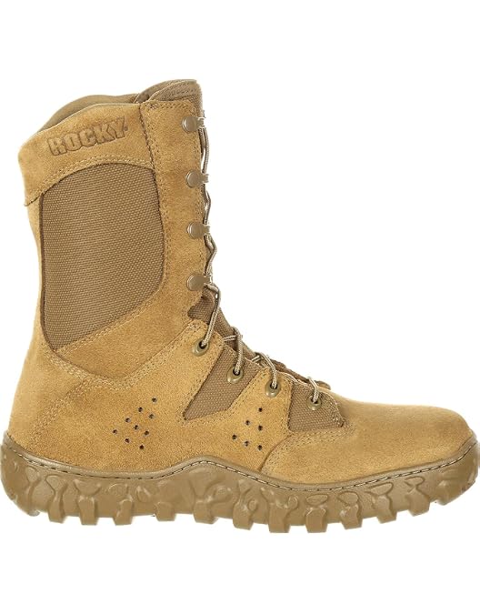 Rocky S2V Steel Toe Tactical Military Boots Coyote Brown Mens Size 5 6104 Combat Amazon.com | Rocky Men main image 4