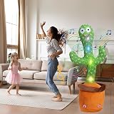 JULI Talking Cactus Toy Singing Dancing Repeats Voice Recording 120 Songs Plush view 5