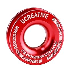 Ucreative Winch Snatch Recovery Ring 66,000 lbs for