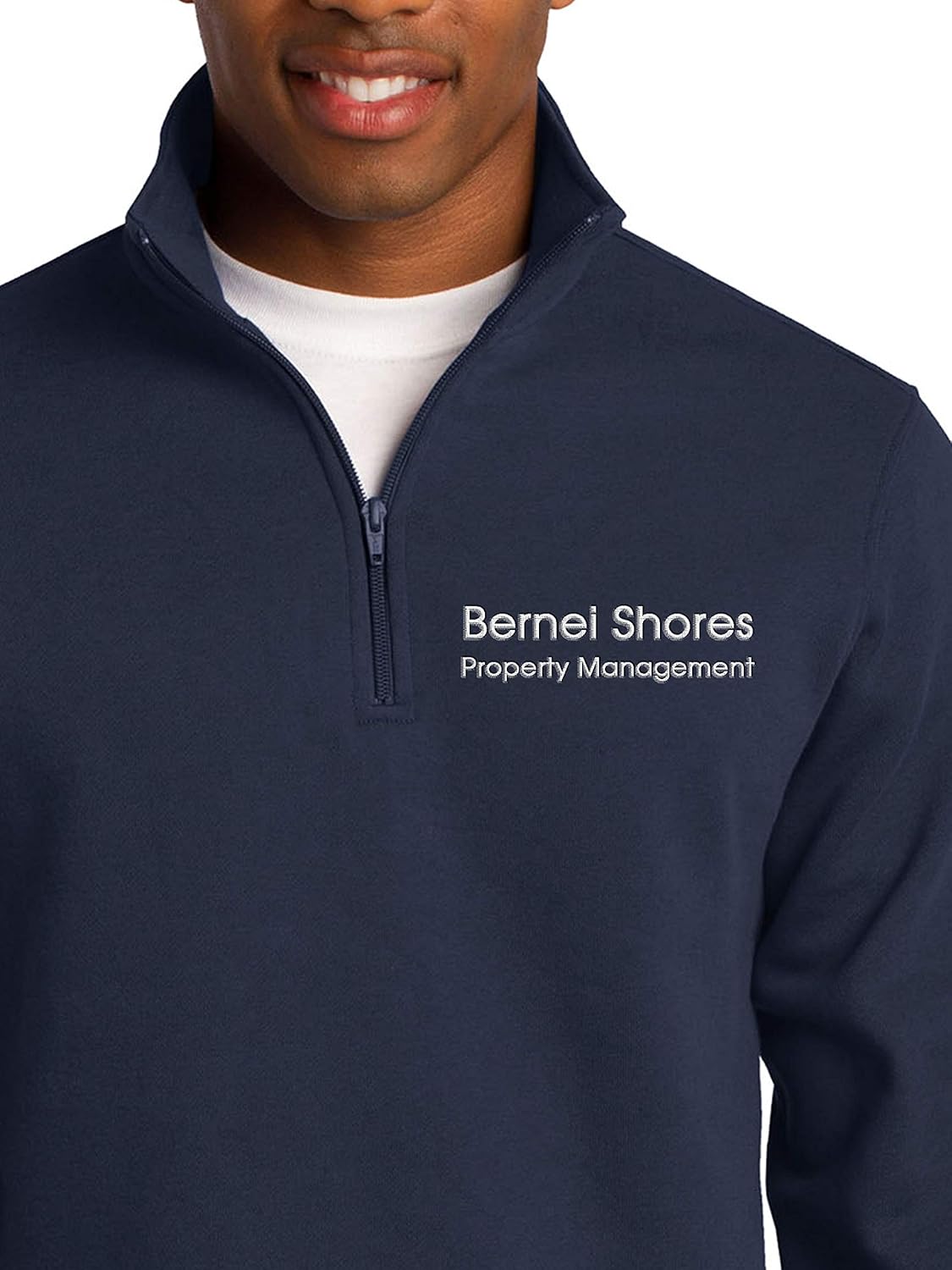personalized quarter zip