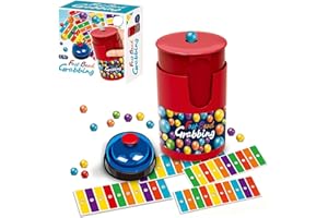 Fast Bead Grabbing Game, New Match Color Bingo Board Game Set, 90 Beads & 6 Code Cards, 1 Bell & Bead Can, Hand Eye Coordinat
