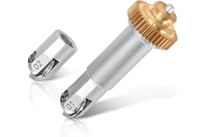 TT TOKUEIN Scoring Wheel Set Compatible with Maker/Maker3, Includes Single Scoring Wheel Tip, Double Scoring Wheel Tip and Drive Housing for Exchange, for Making Cards, Tags and 3D Home Decor, etc