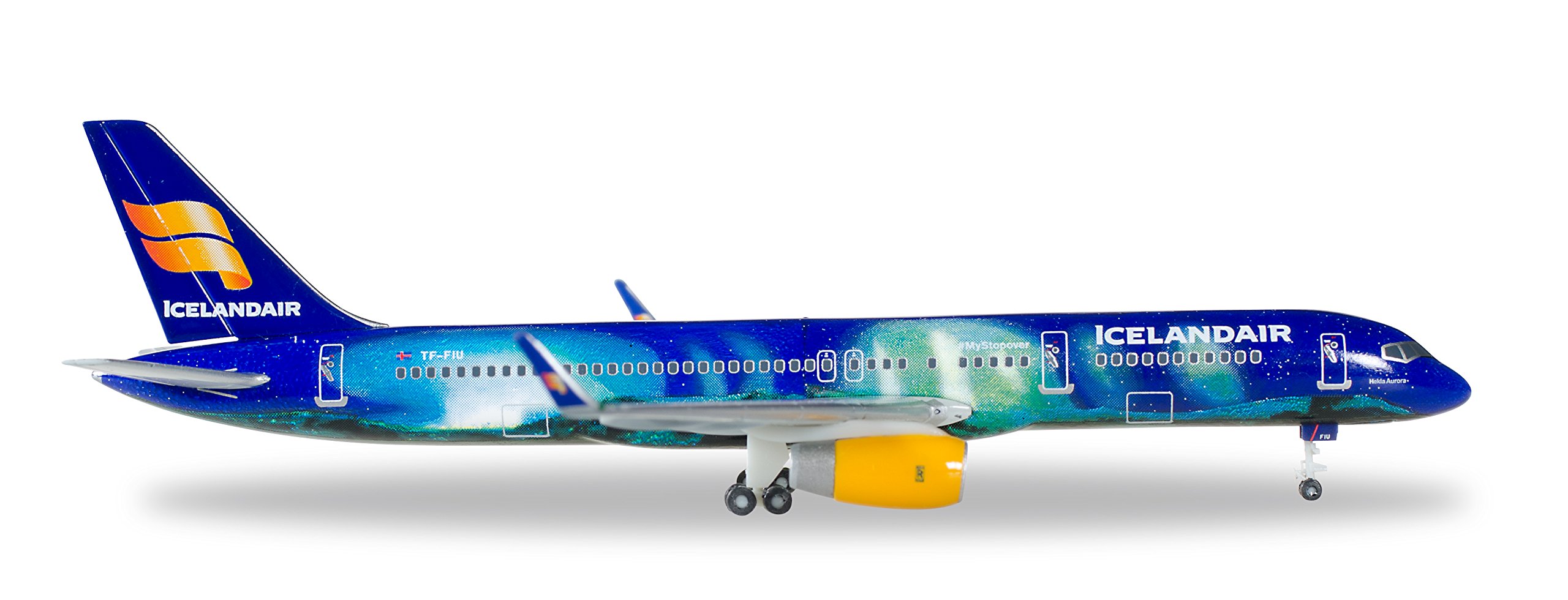 herpa 562539 - Icelandic Boeing 757-200 "Hekla Aurora.