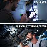 Linkax LED Torch 800LM Super Bright Waterproof Pocket Flashlight Outdoor Camping view 7