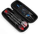 Harrows Blaze Darts Wallet Case Holds 3 Darts and Accessories Fire Grey view 2