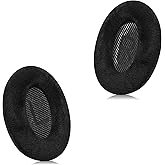 Joghaw Soft Velour Ear Pads, Replacement Ear Pads for Bose Quiet Comfort QC35 Headphones, with Softer Memory Foam and Durability, with Good Audio Quality
