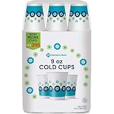 Members Mark Paper Cold Cups, 9 Ounce, White, 396 Count (Pack of 36)