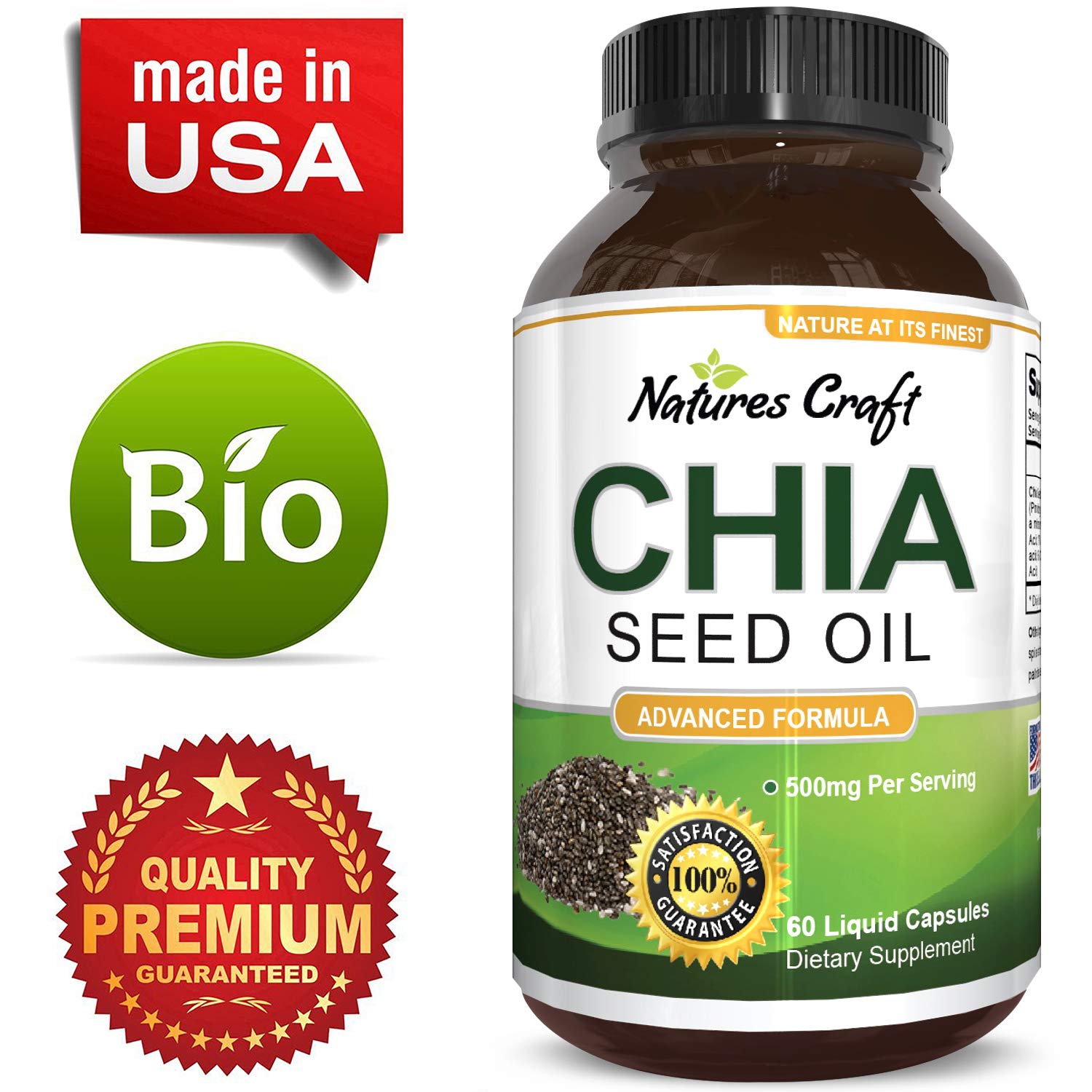 Amazon.com: Bio Sense - Complemento de aceite de semillas ...