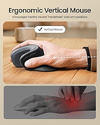 ProtoArc Ergonomic Vertical Mouse, EM11 NL