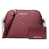 Michael Kors womens Jet Set Dome Crossbody With Card Case