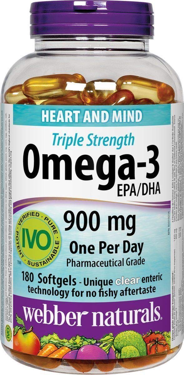 WEBBER NATURALS OMEGA 3 COQ10 BỔ SUNG TIM MẠCH VÀ CHỐNG OXY HÓA