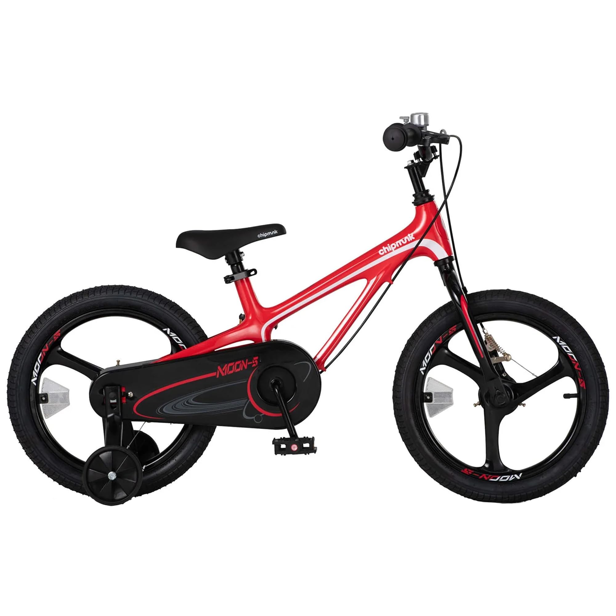 RoyalBaby Space Kids Bike 14 16 18 Inch Mg Aluminium Alloy Boys Girls Bicycle Ages 3-9 Years Disc Brakes Dual Handle Brakes Training Wheel Options