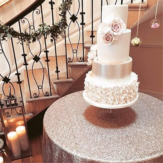 Ulmisfee Sequin Tablecloth Table Cloths For Party Wedding Birthday