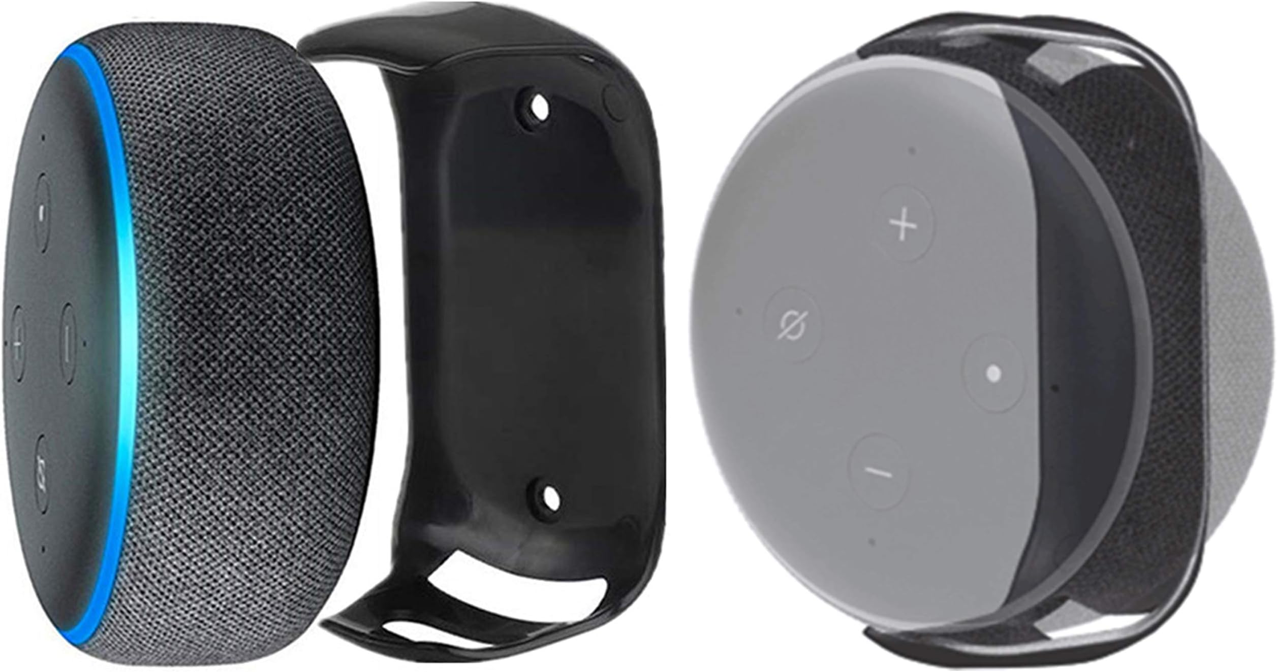 Wall Mount Hanger Holder for Dot 3rd Generation,Vproption A Space-Saving Accessories for Your Smart Speaker(2 Pack)