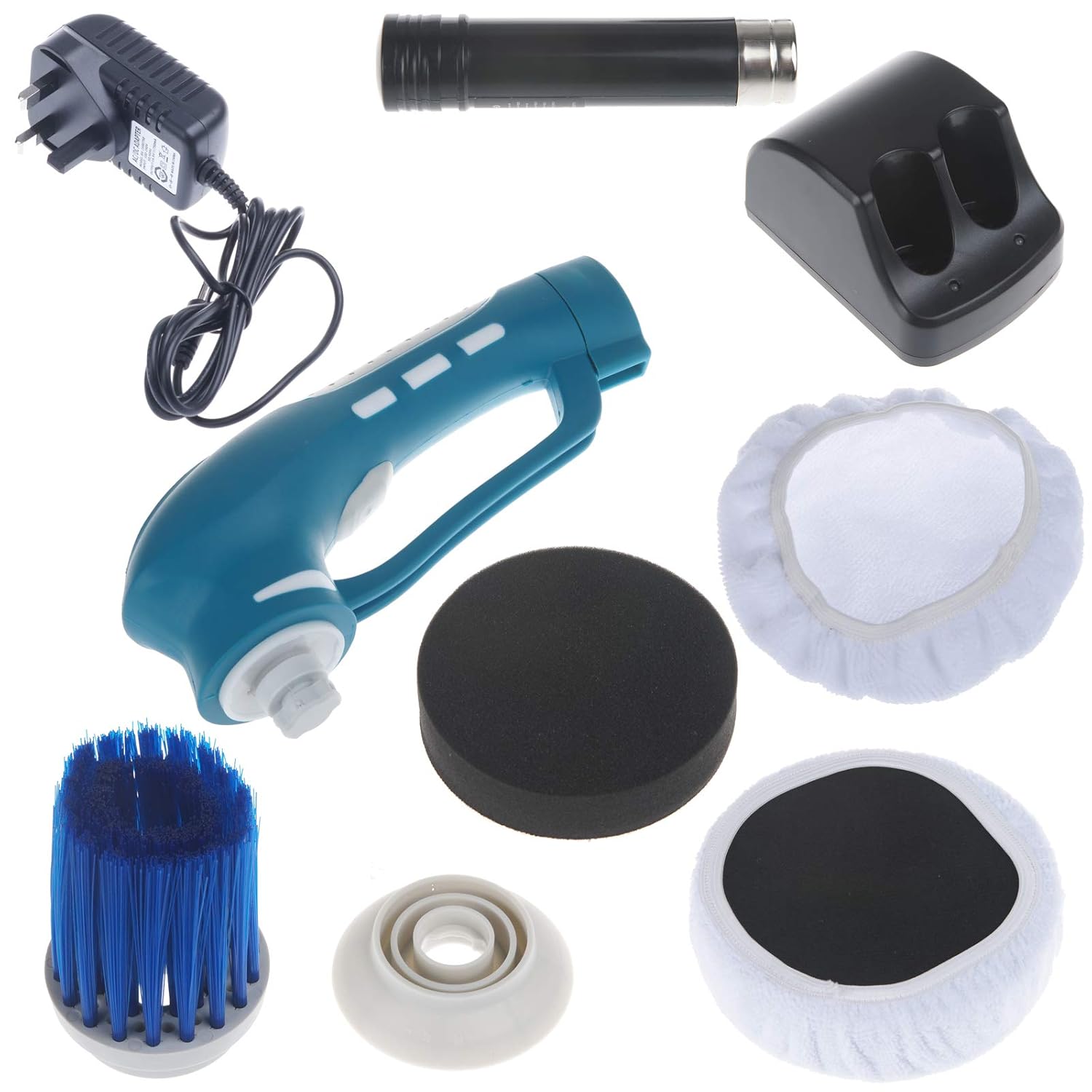 Vinteky Car Polishing and Waxing Buffer, Waterproof Electronic Mini