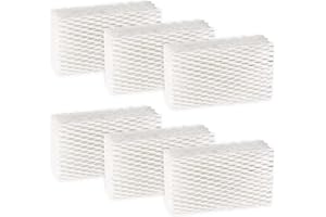 Cleangela 6 Pack WF813 EQWF813 Humidifier Filters Replacement Compatible with Equate EQ-2119-UL PCWF813 Relion RCM-832 RCM-832N ProCare PCCM-832N Cool Mist Humidifier Replacement Filter