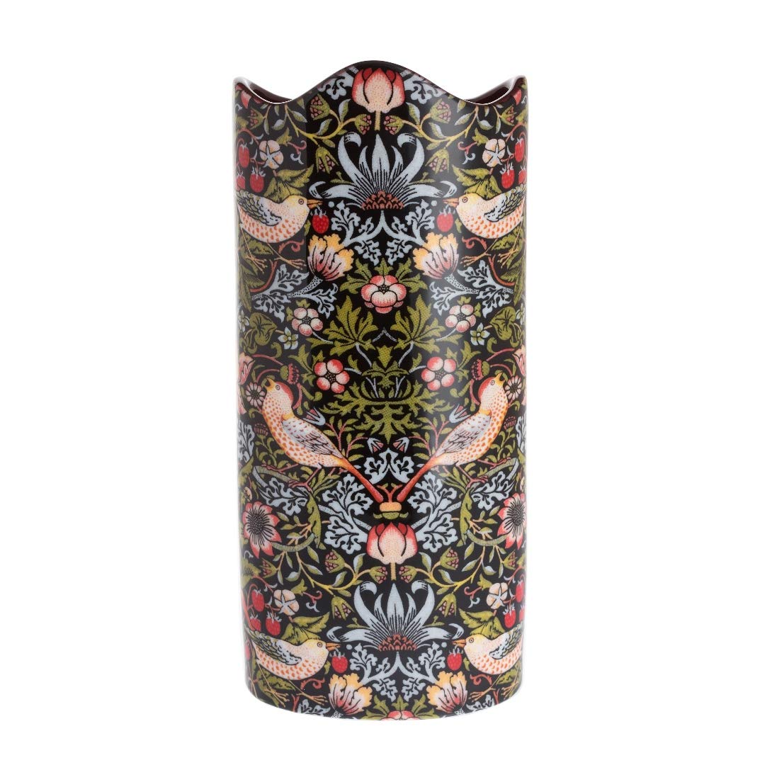 John Beswick Morris - The Strawberry Thief Vase, Multicoloured, 200mm (h), SDA040