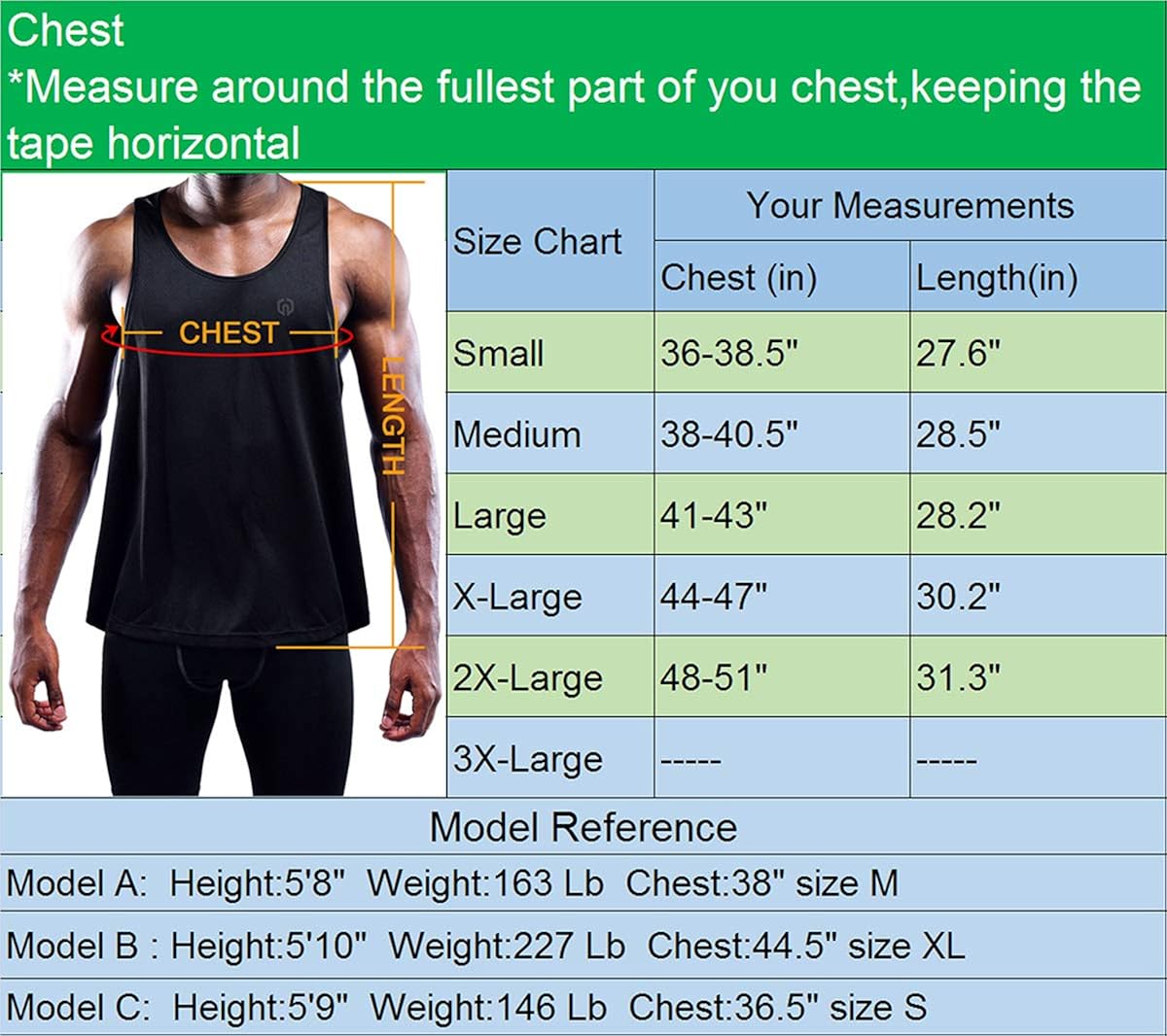 Neleus Men's 3 Pack Running Tank Top Dry Fit Y-Back Athletic Workout Tank Tops: Clothing