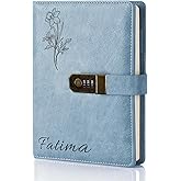 Bliver Personalized Leather Journal Custom Notebook Customized Engraved Journal Gift for Friends, Coworker,Graduation,Teacher