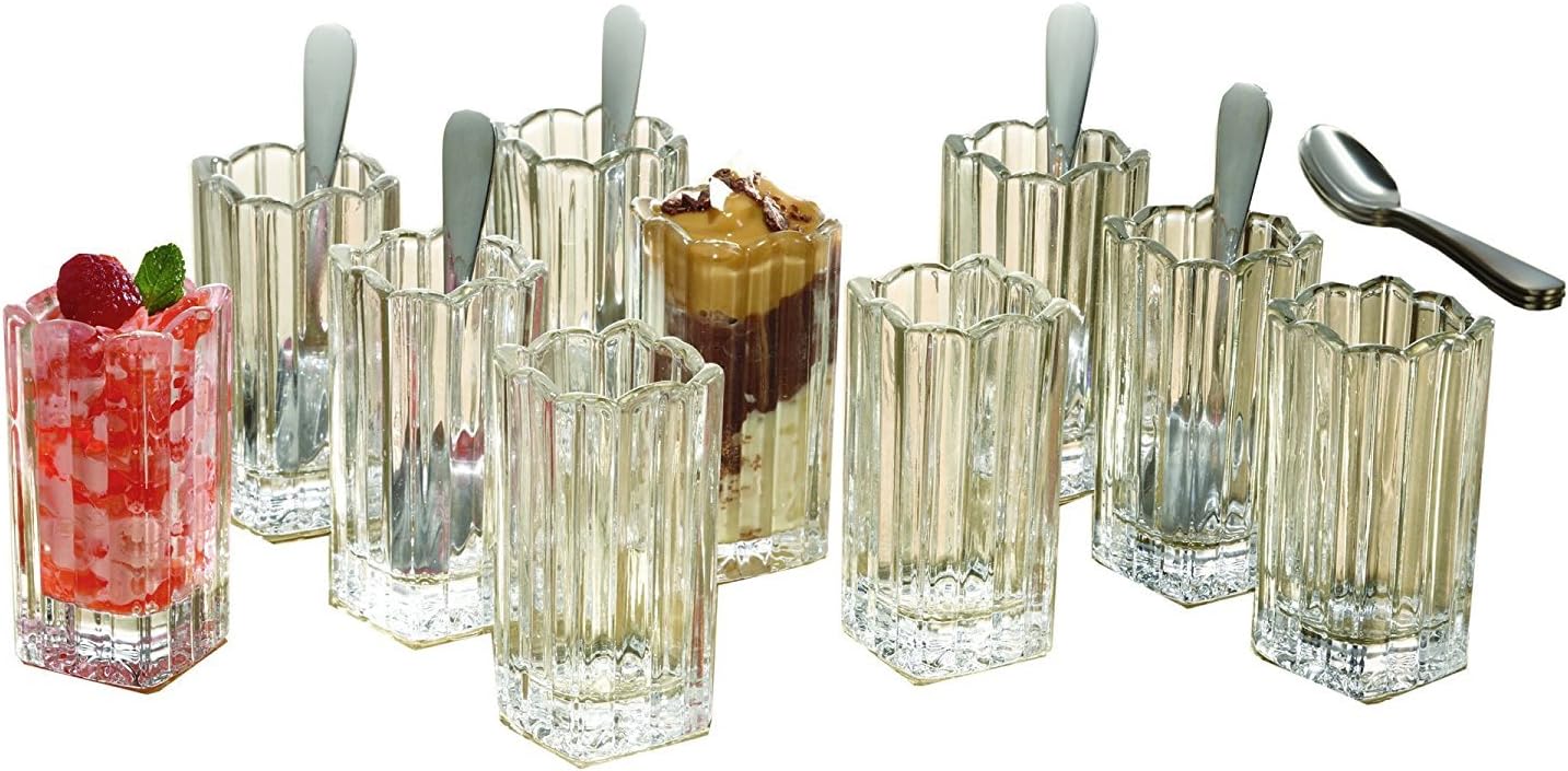 Crystal Clear Alexandria 21-Piece Taster Shot Glass Set