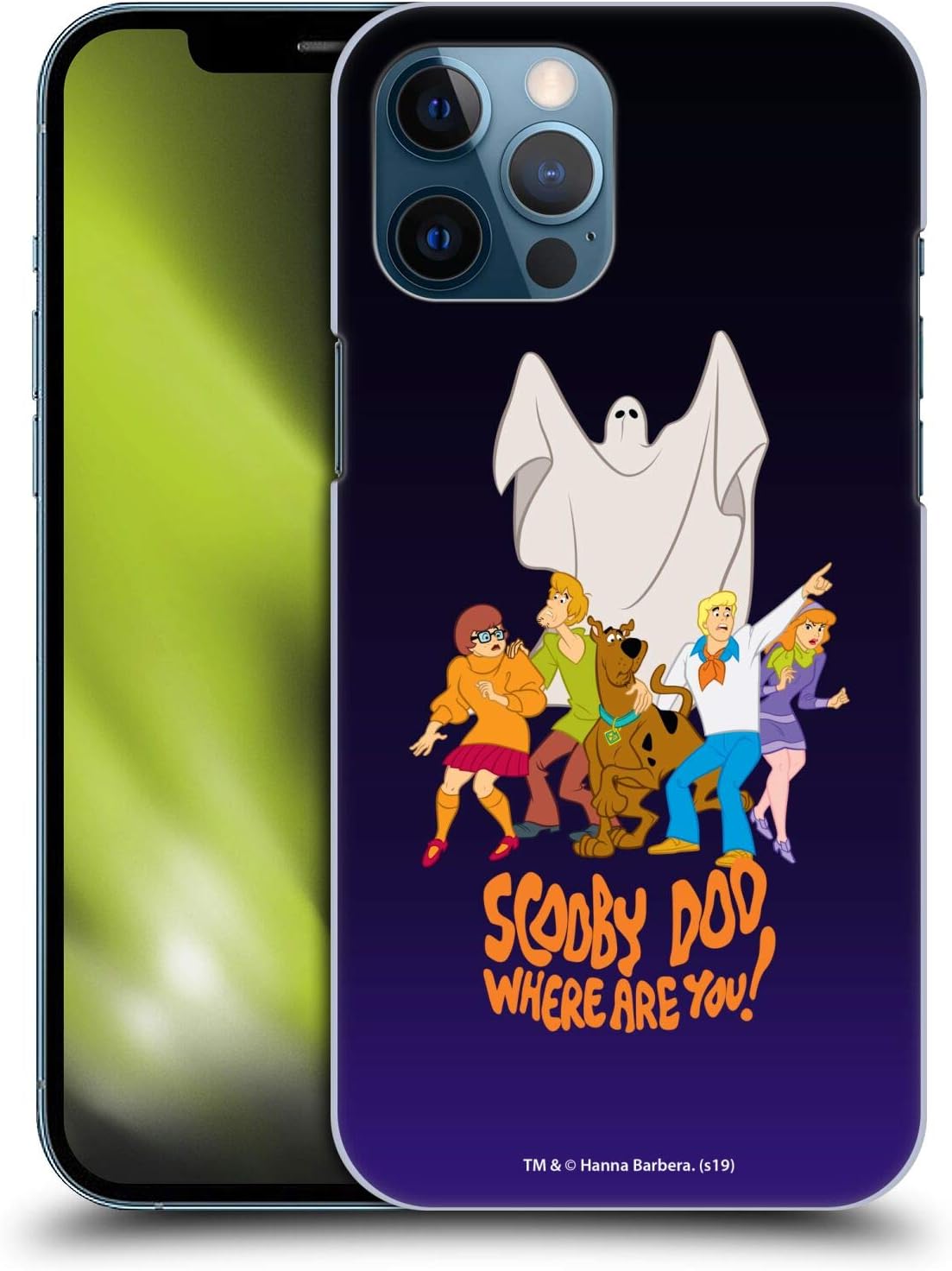 Head Case Designs Officially Licensed Scooby-Doo Where are You? Mystery Inc. Hard Back Case Compatible with Apple iPhone 12 Pro Max