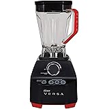 Oster Versa Blender | 1400 Watts | Stainless Steel Blade | Low Profile Jar | Perfect for Smoothies, Soups, Black
